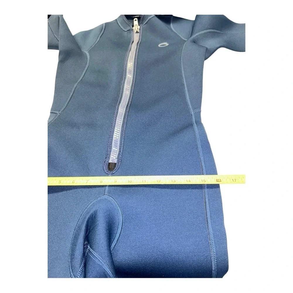 DECATHLON Neoprene Shorty Navy Blue Snorkeling Swim Suit no size approx 12-14